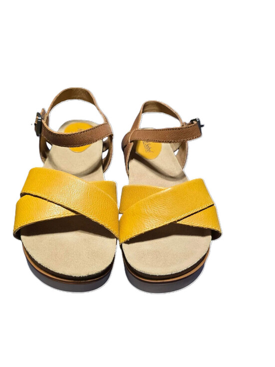 Josef Seibel Shoes - Josef Seibel Clea 10 Yellow Kombi Sandals